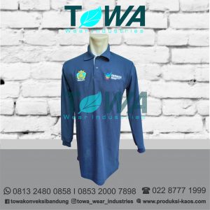 seragam germas, baju hkn, hari kesehatan nasional, baju polo shirt, seragam kaos kerah hkn, hkn 2019