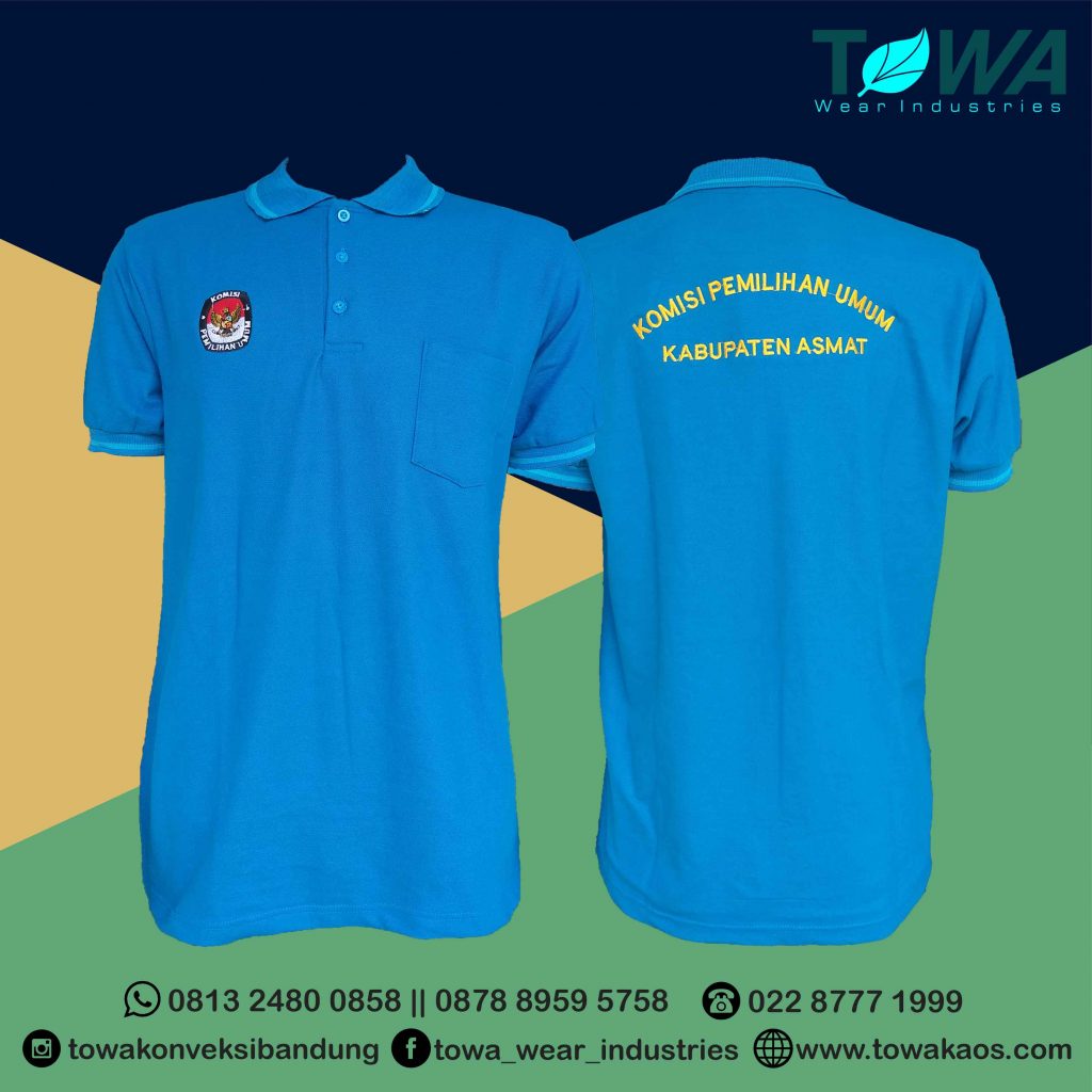 Kaos Kerah Poloshirt Bahan Lacoste KPU ASMAT