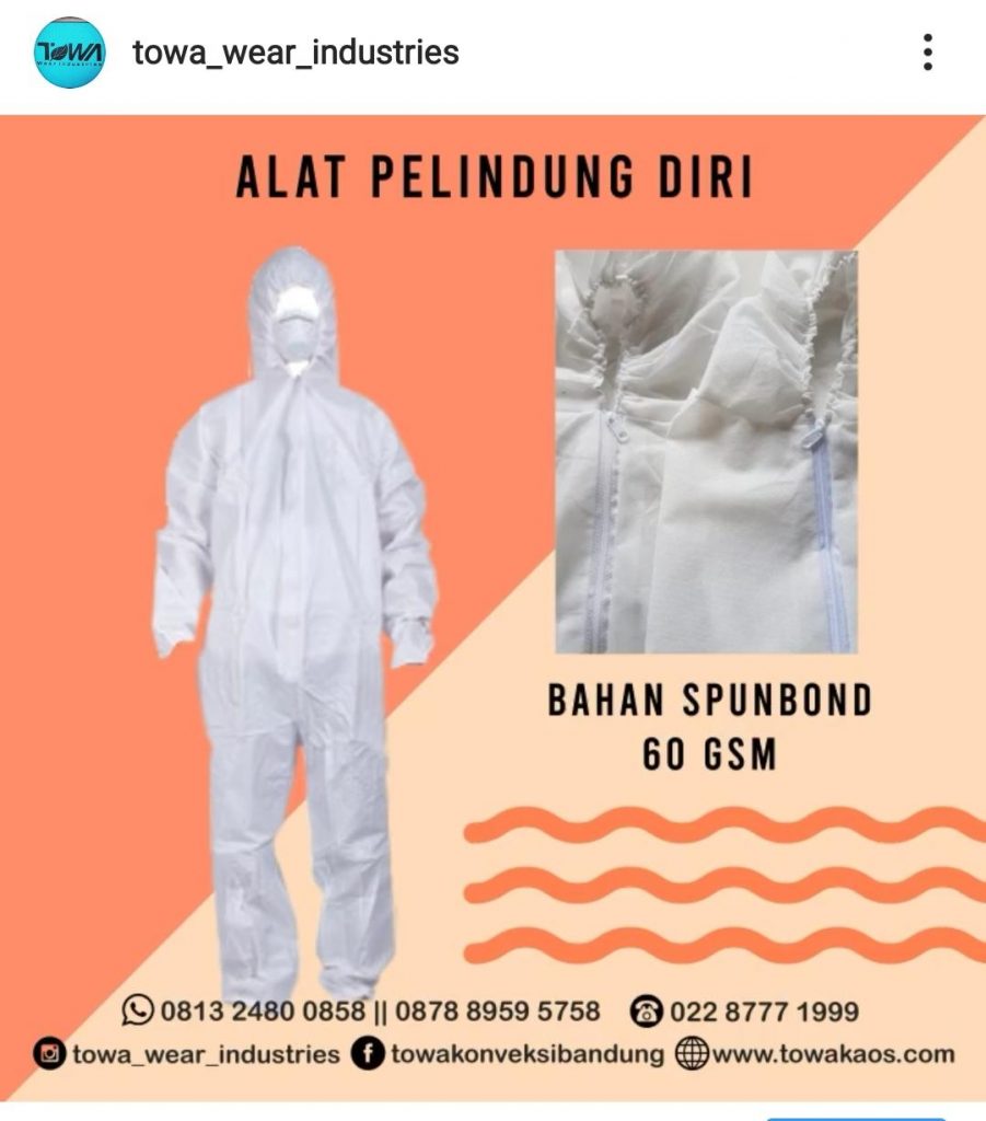 towa-konveksi-APD-Hazmat-spunbond