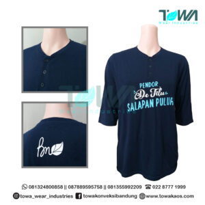 Baju Kaos Baju Hanley Event Reuni D390 Bahan Cotton Bamboo