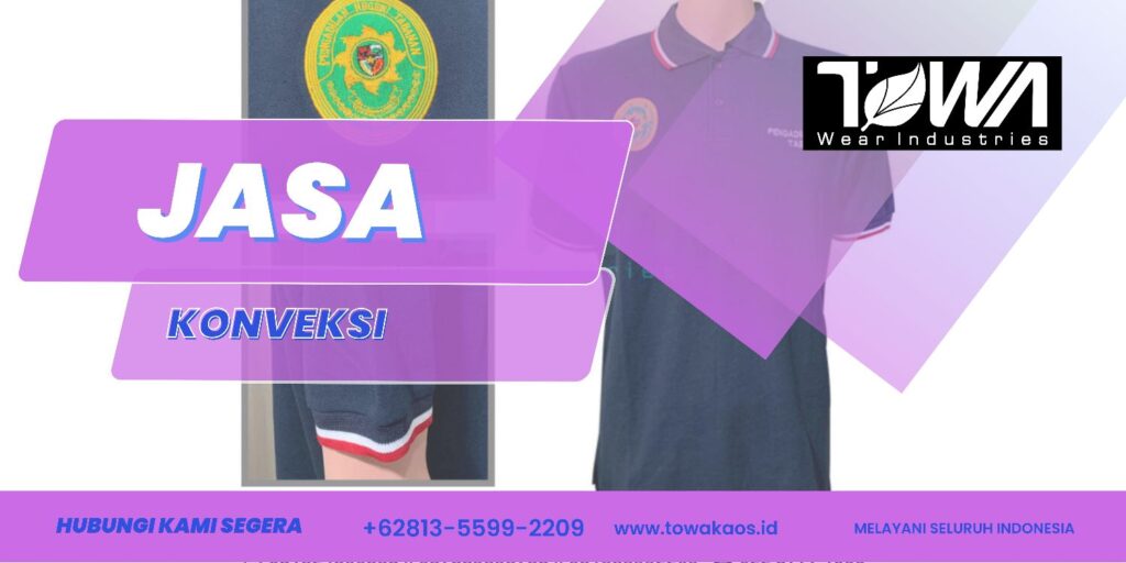 Produksi Kaos Kerah Polo Shirt 