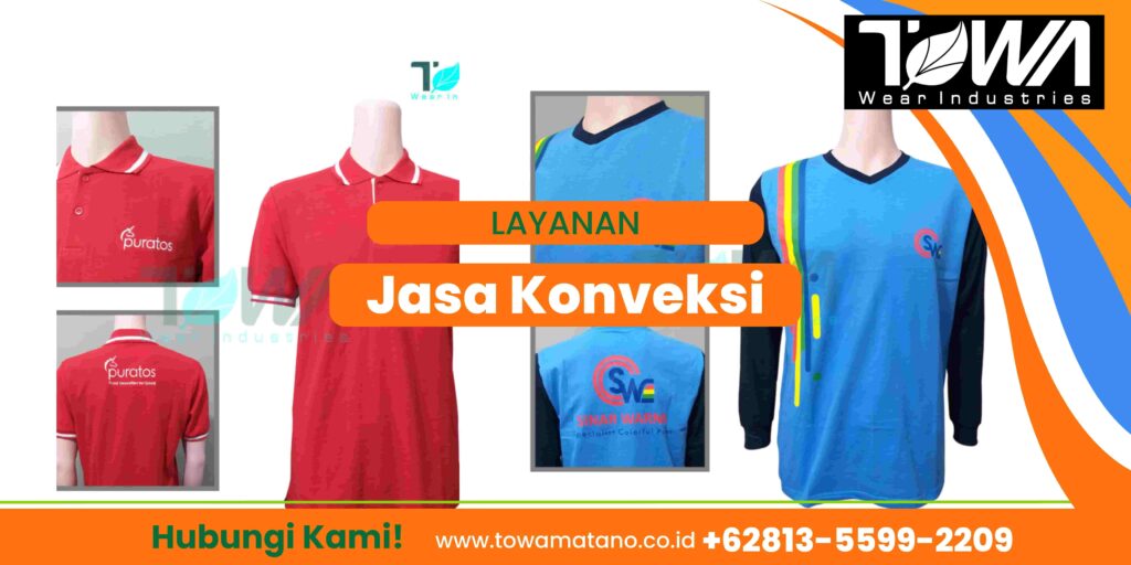 Jasa Konveksi Kaos Oblong Medan