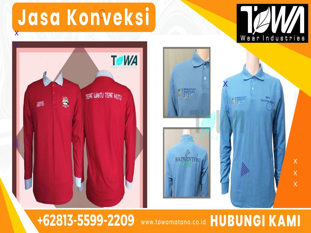 Konveksi Kaos Kerah Bekasi