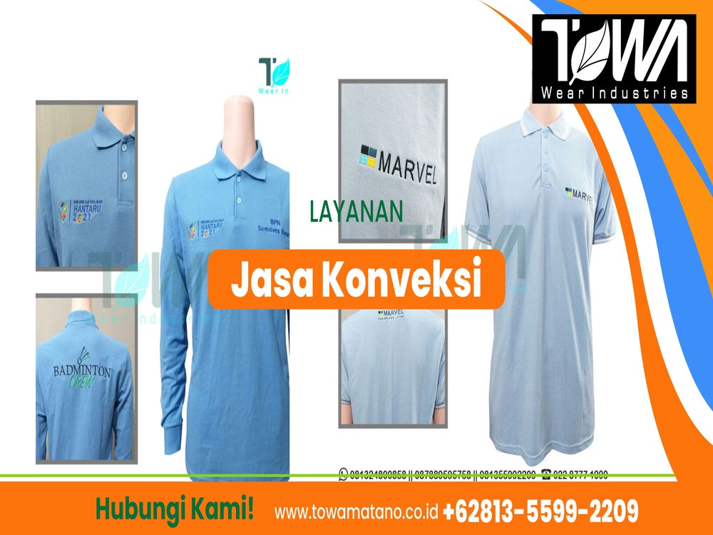Konveksi Kaos Kerah Tangerang