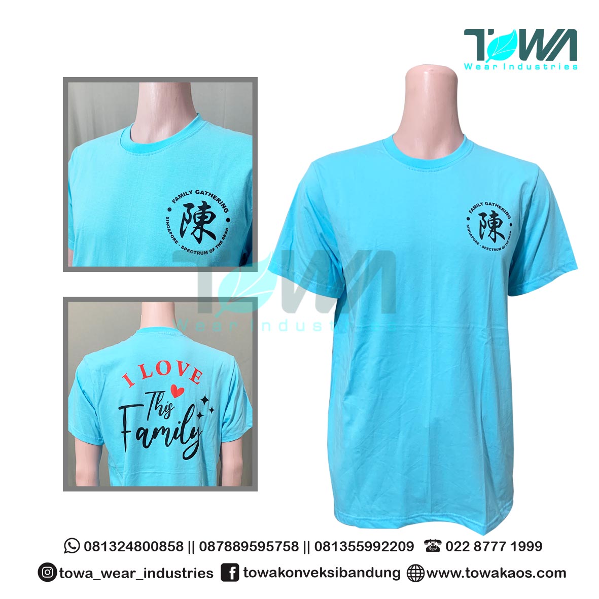 Baju Kaos Oblong Baju Event Gathering Singapore